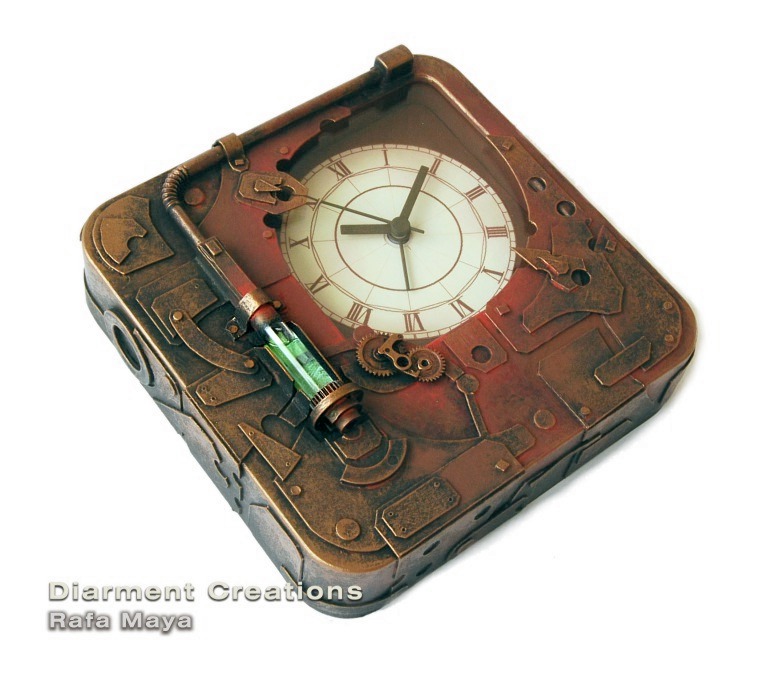 Steampunk Clock V Cavorite by Diarment