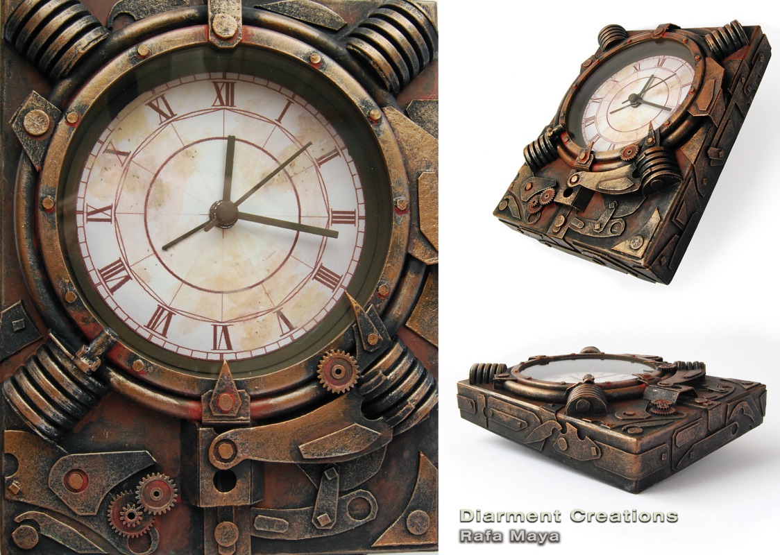 Steampunk Clock VI