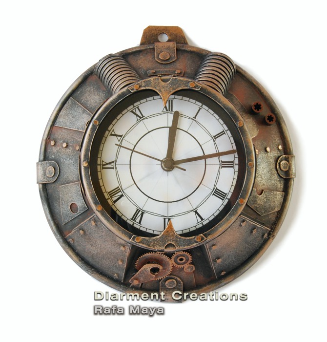 Steampunk Clock VII by Diarment