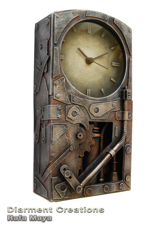 Steampunk Clock XII