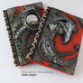 Biomechanic Dragon Notebook