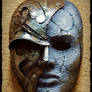 Steampunk Metal Stone Mask