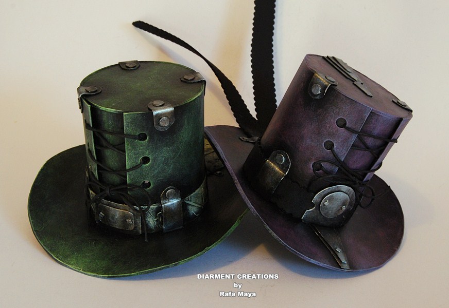 Steampunk mini tophats