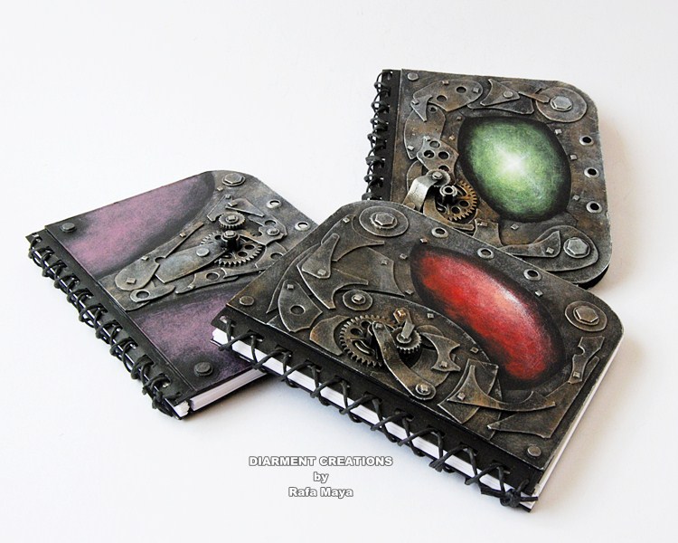 steampunk notebook fantasy