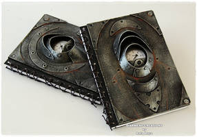 Notebooks Steampunk Metal