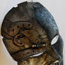 Steampunk Metal Stone Full Mask