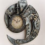 Steampunk Spiral Time clock