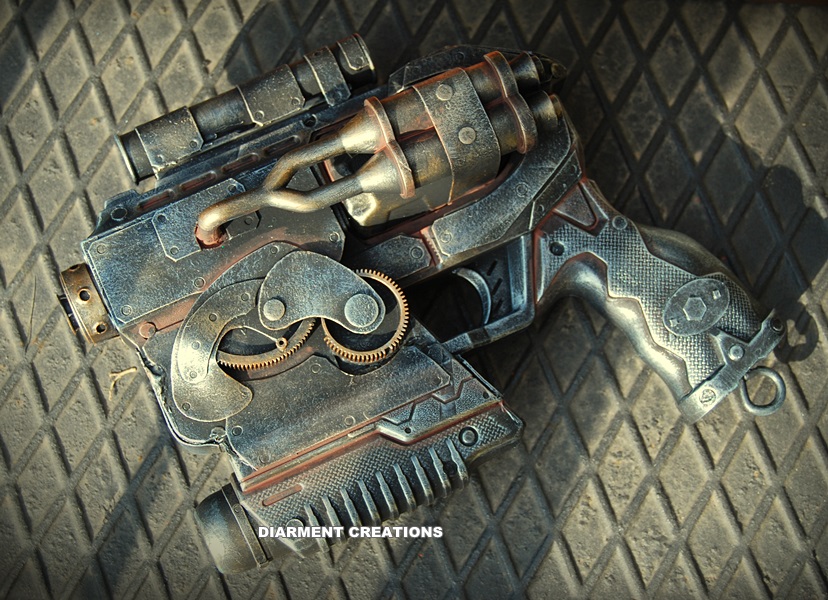 Steampunk Ray Gun 13 by Diarment