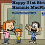 Happy Birthday Hammie MacPherson