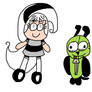 Bleedman's Bell and Gir in Loud House Style