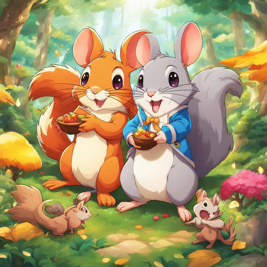 Mouserel (Squirrel x mouse hybrid) by jeremyk1 on DeviantArt