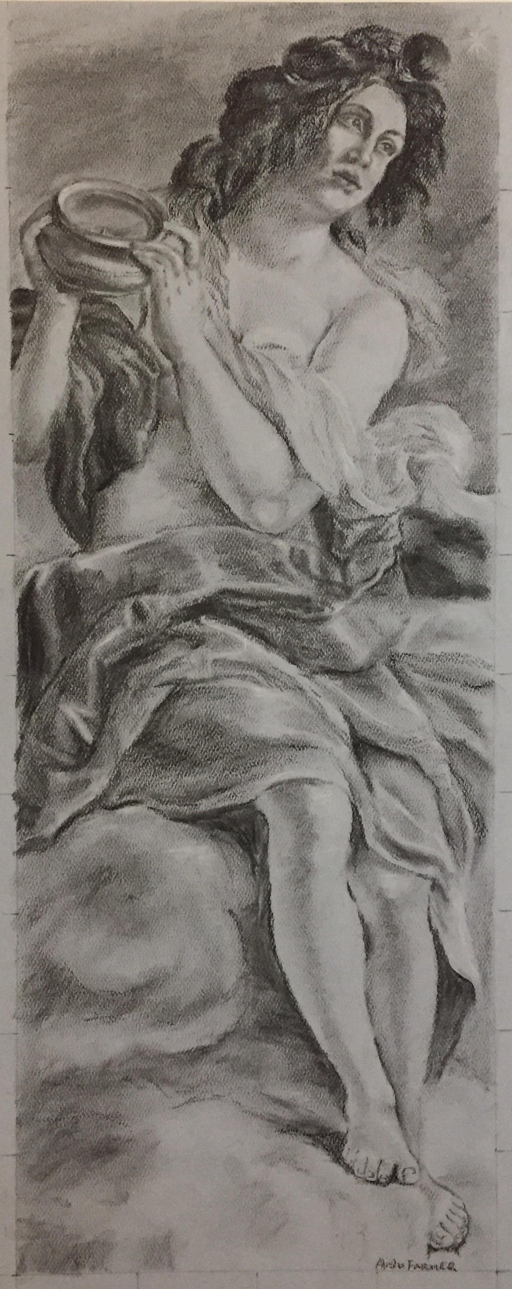 ArtemisiaGentileschi Allegory Of Inclination Study