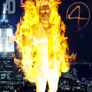 Zac Efron as MCU Human Torch 1
