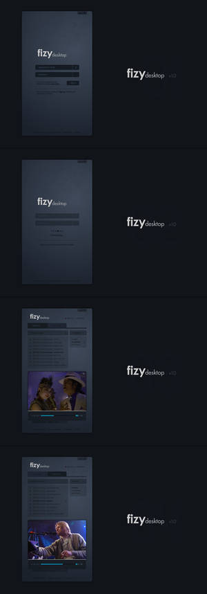 Fizy.com desktop application