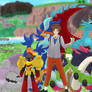 My team on Pokemon Scarlet 