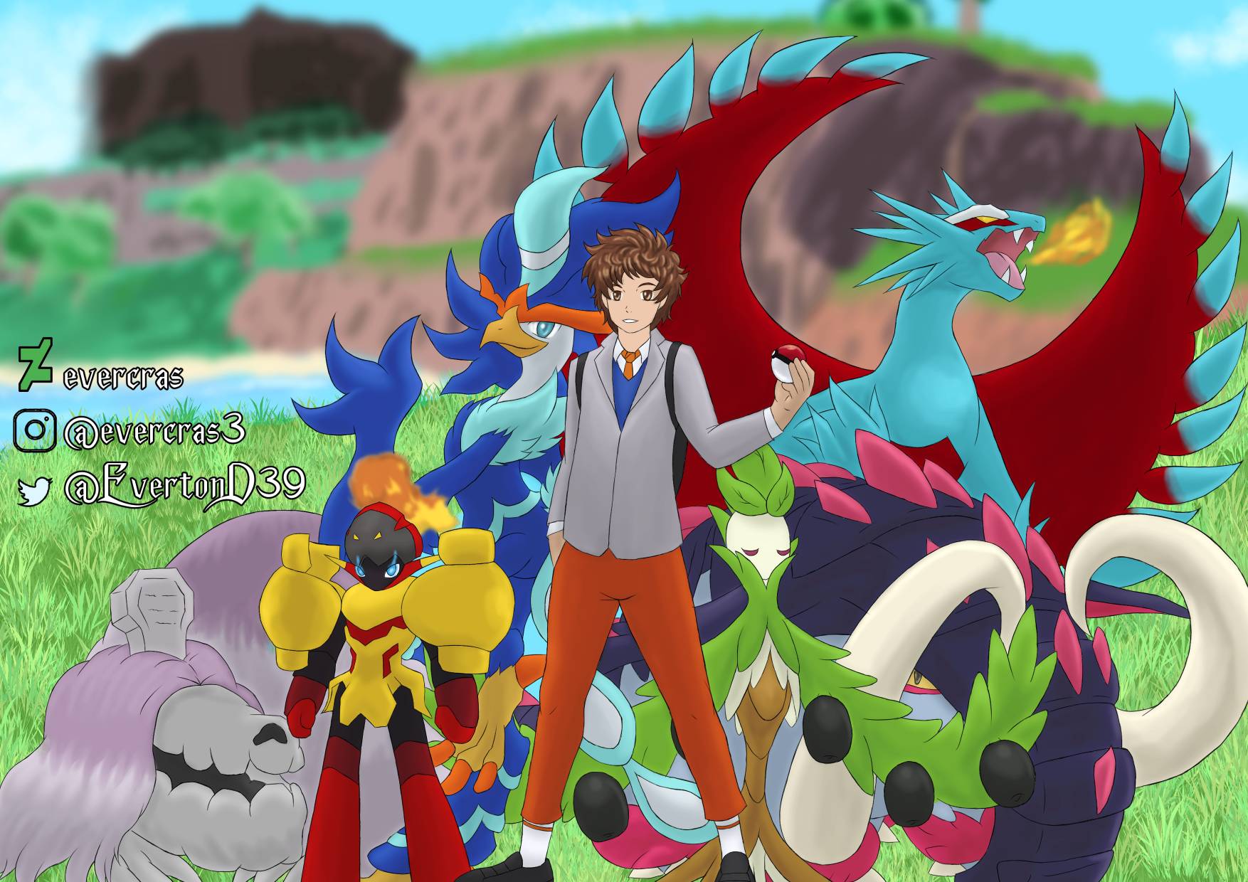 My NEXT Pokemon Scarlet Team by SailorMajora on DeviantArt