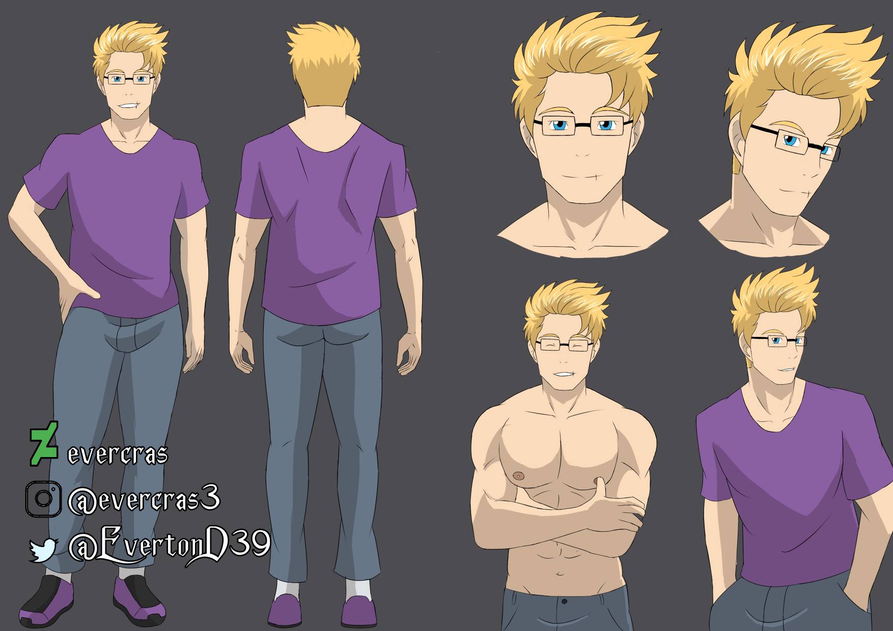 Jason Grace Ref Sheet By Evercras On DeviantArt
