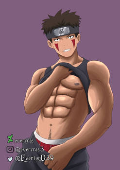 Update in my Kiba fanart 