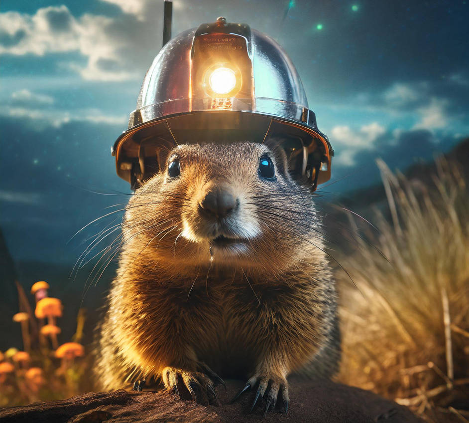 Gopher MinersHelmet by yellow5111 on DeviantArt