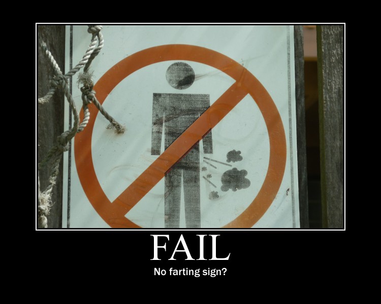 No Farting Small Tin Parking Sign #SMNF No Farting Small Tin Parking Sign #SMNF