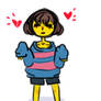 Frisk doodle