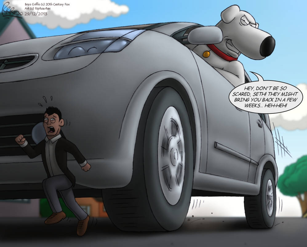 Brian Griffin - To Meet One's Maker by RipRoarRex on DeviantArt