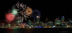 Auckland Fireworks by chrisgin