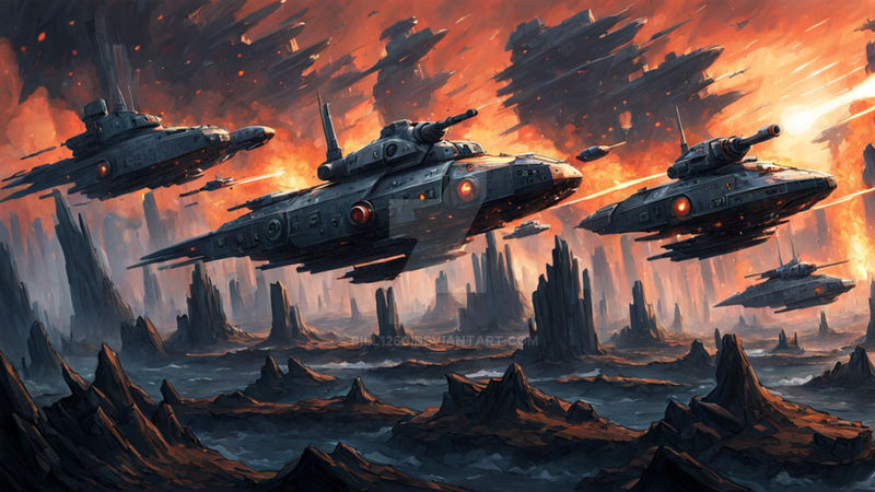 ALIEN WAR AT NIGHT 3 by BILL1260 on DeviantArt