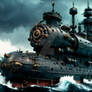 STEAMPUNK WARSHIP ZILLA KILLER