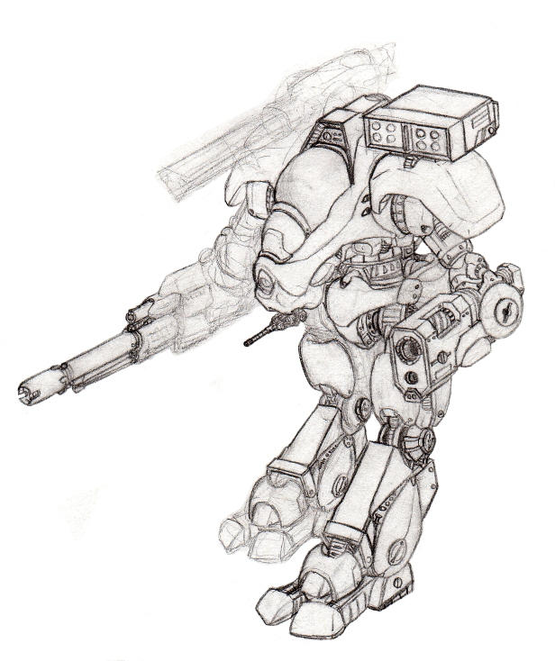 Strider Mech WiP by LordLazarusX on DeviantArt