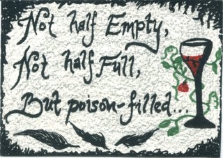 Poison Filled - ACEO