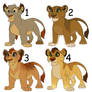 Cub Adoptables (Closed)