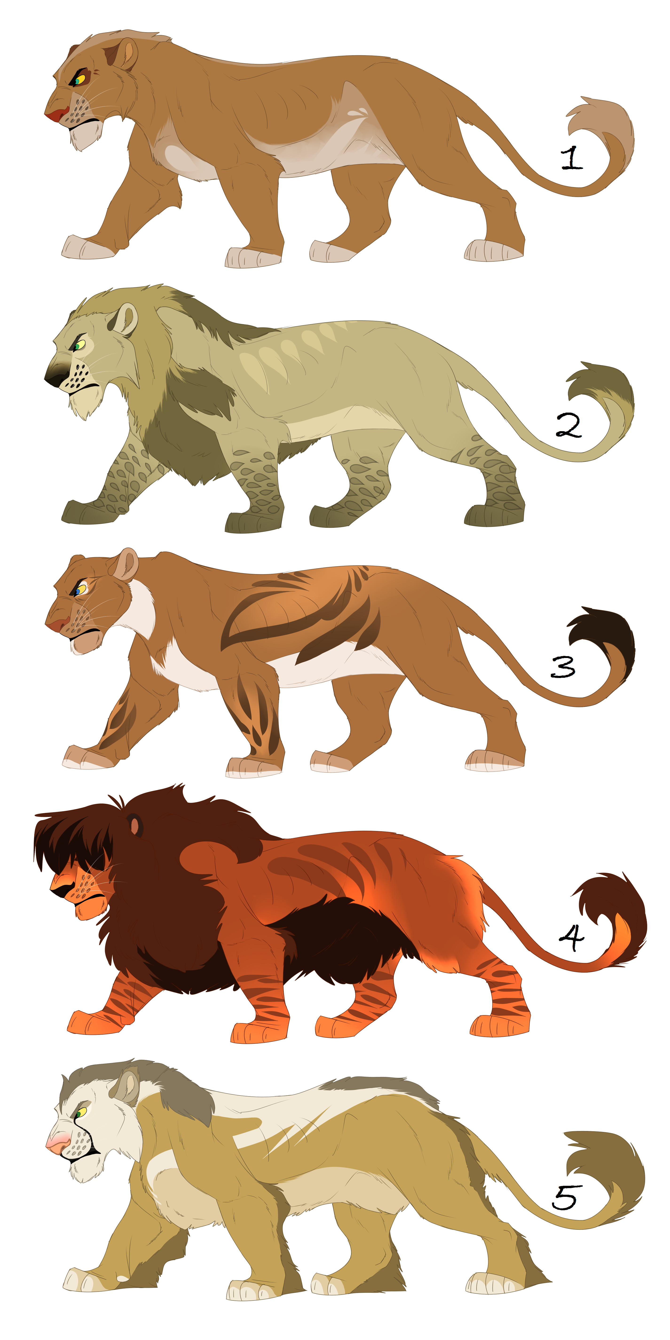 Lion Adoptables (CLOSED)