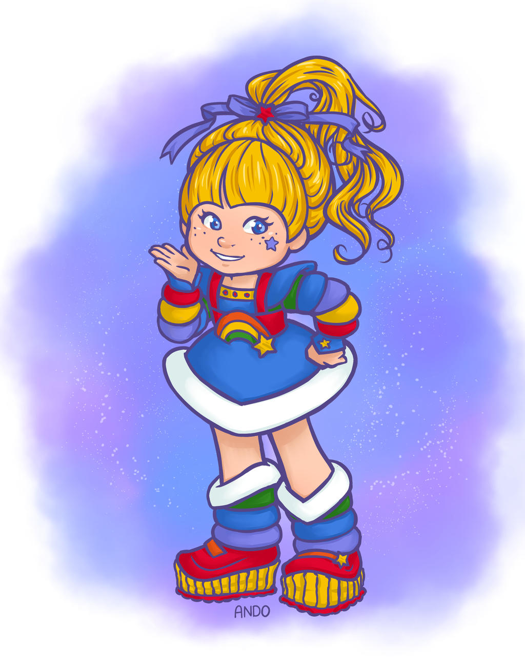 Rainbow Brite By Draw-Out-Loud On Deviantart