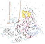 Contest Entry: Snow Bunny by LaPetitLapearl