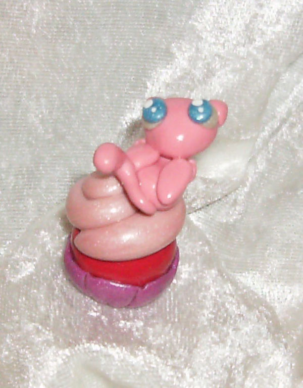 Mew Pink Cupcake