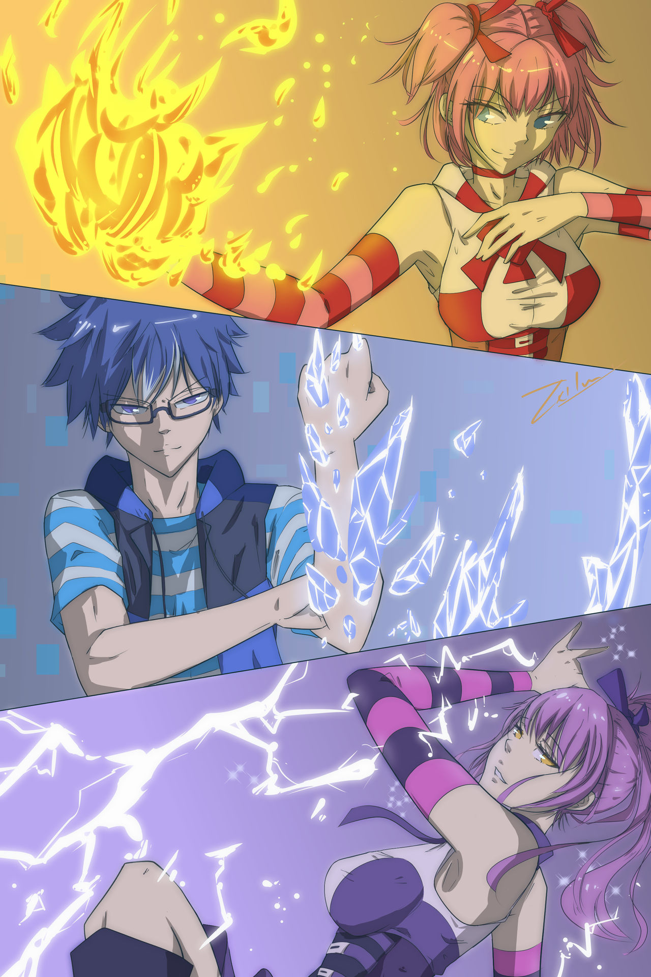 Super Power Anime chara by ZlrDraxnez on DeviantArt