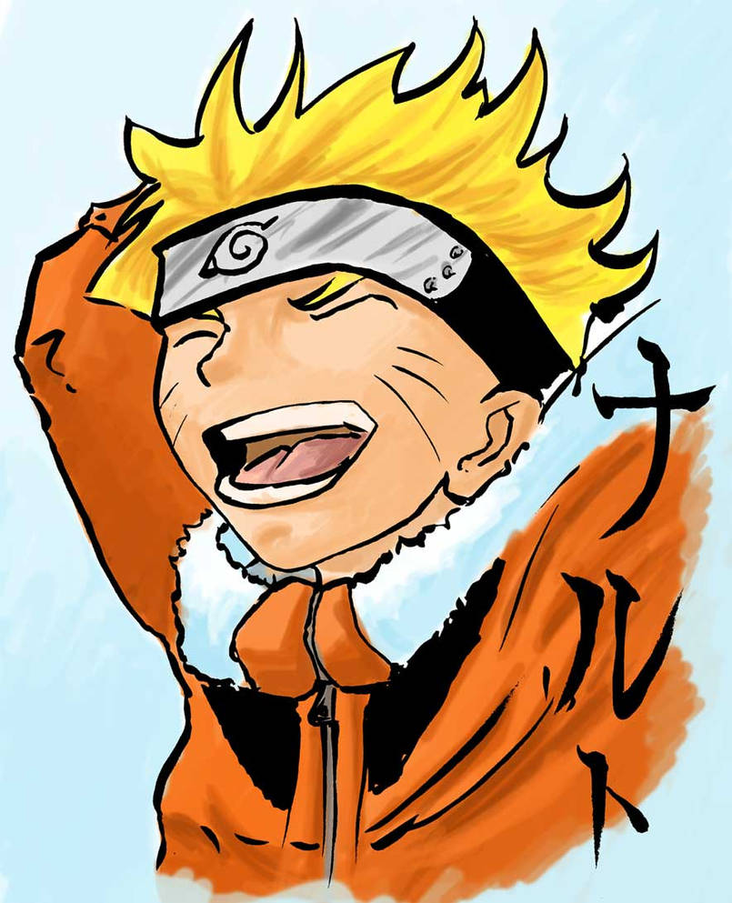 Laughing Naruto By Maiku jaguar On DeviantArt laughing-naruto-by-maiku-jaguar-on-deviantart