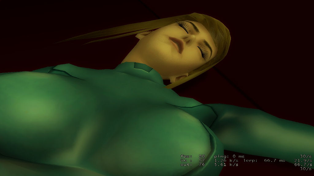 Samus Aran unconscious 1