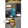 Samus HYPNO comic 16:  Succumbing to sleep I