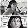 Chun Li solo hypno comic page 1