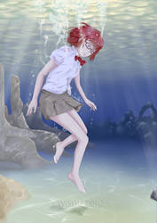 Underwater Anime Art