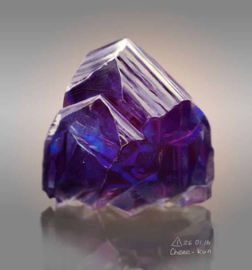 Tibia Violet Crystal Violet crystal by Cheza-Kun on DeviantArt