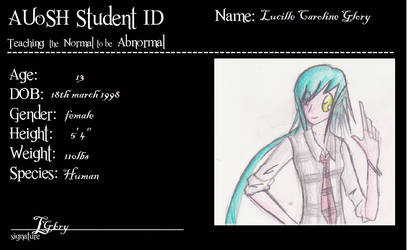 AUoSH - Lucille's student ID
