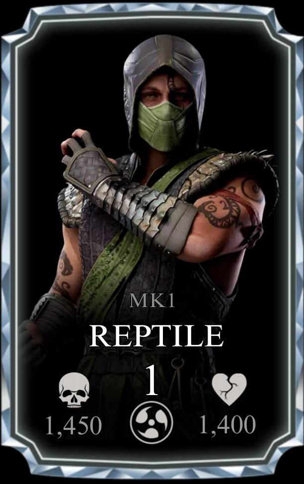 Mortal Kombat Mobile MK1 Reptile by timka5530219 on DeviantArt