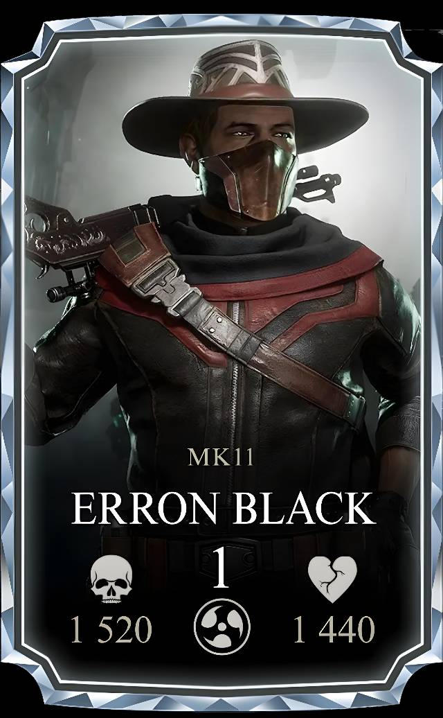 Mortal Kombat Mobile MK11 Erron Black by timka5530219 on DeviantArt