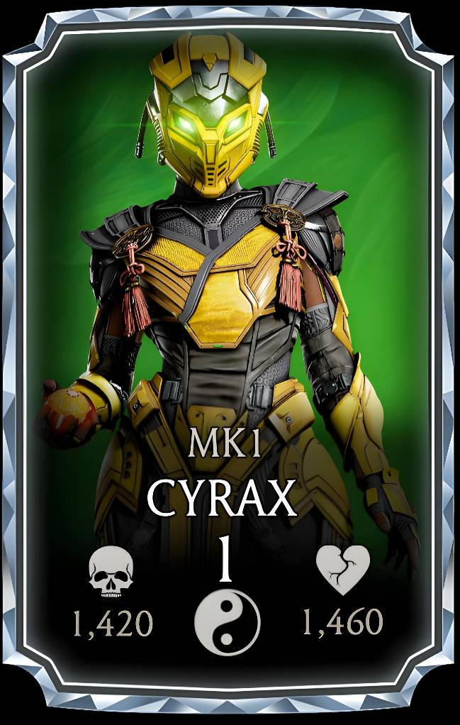 Mortal Kombat Mobile MK1 Cyrax by timka5530219 on DeviantArt