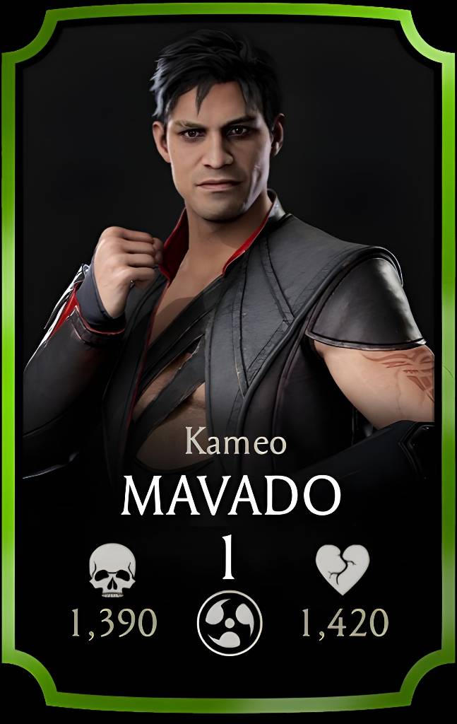 Mortal Kombat Mobile Kameo Mavado by timka5530219 on DeviantArt