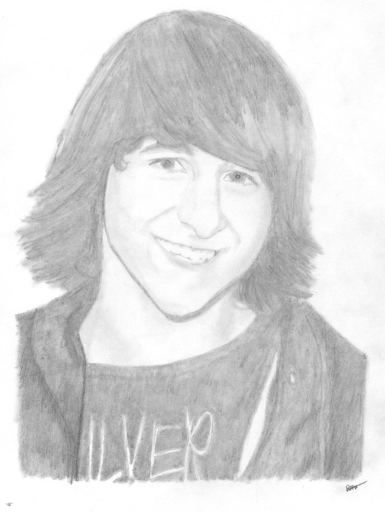 Mitchel Musso Drawing