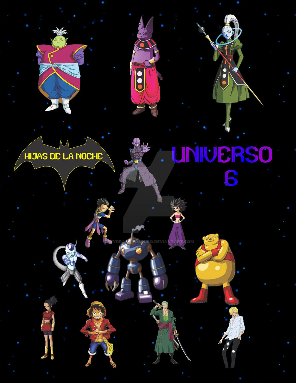Universo 6 by ReyDragonOscuro on DeviantArt